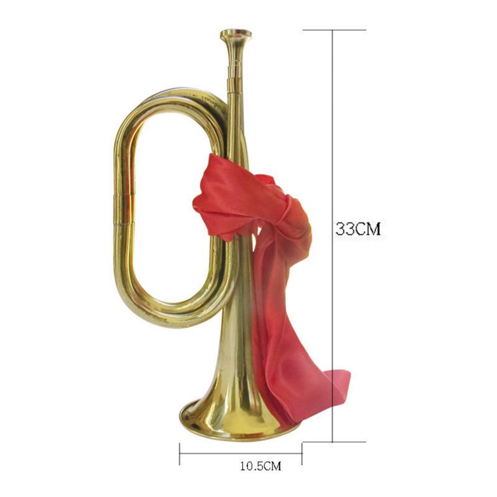 표준 트럼펫 블로잉 버글 악기 13인치 오케스트라 연주 - Musical Instrument Bugle 리뷰 및 가격