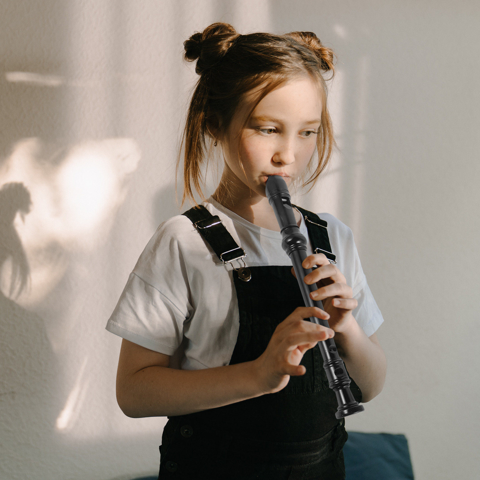 초보자를 위한 8홀 검은색 투명 ABS 플라스틱 소프라 - Soprano Recorder Plastic 리뷰 및 가격